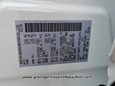 2026 Nissan Rogue Rock Creek