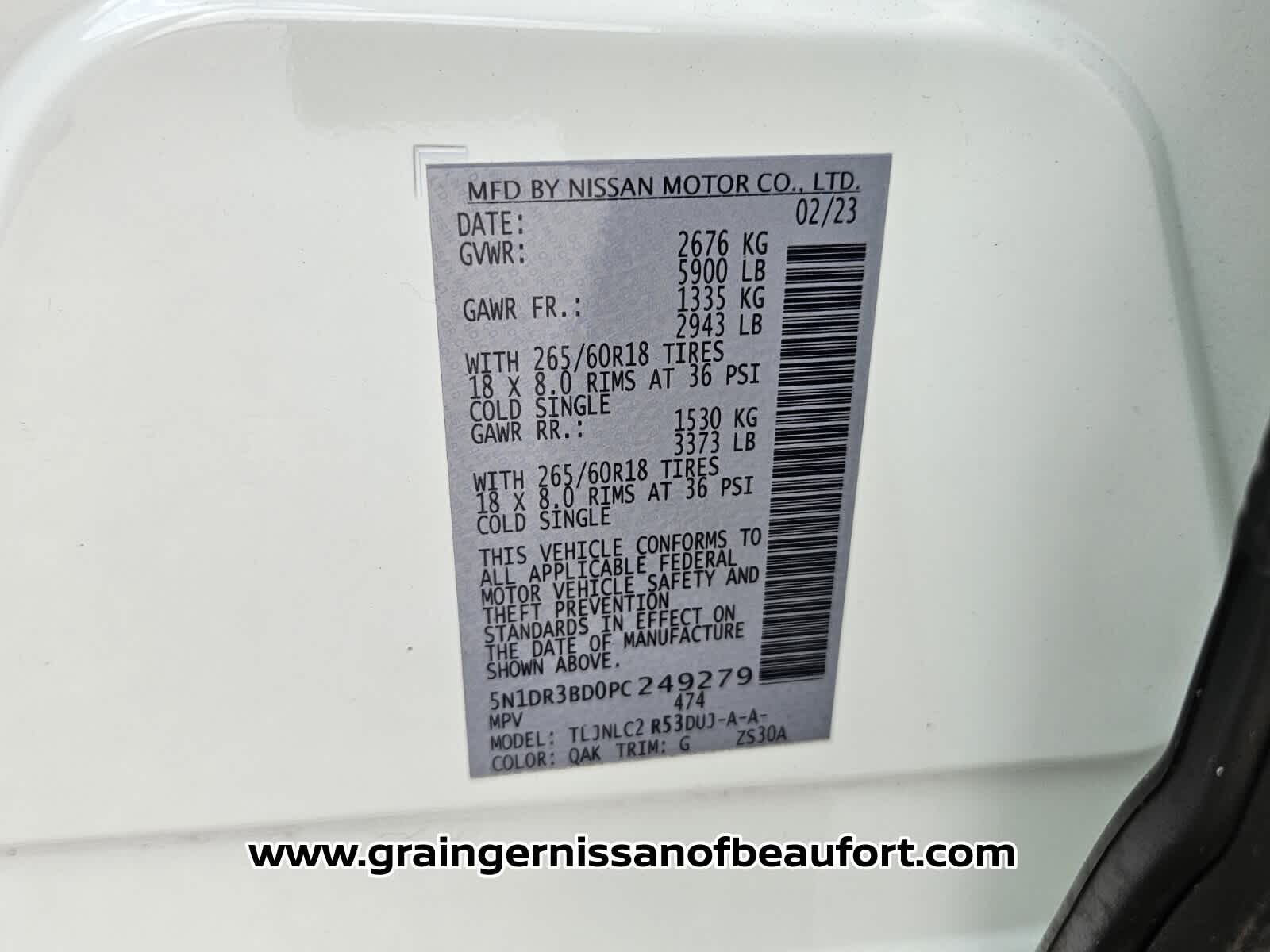 2023 Nissan Pathfinder Rock Creek