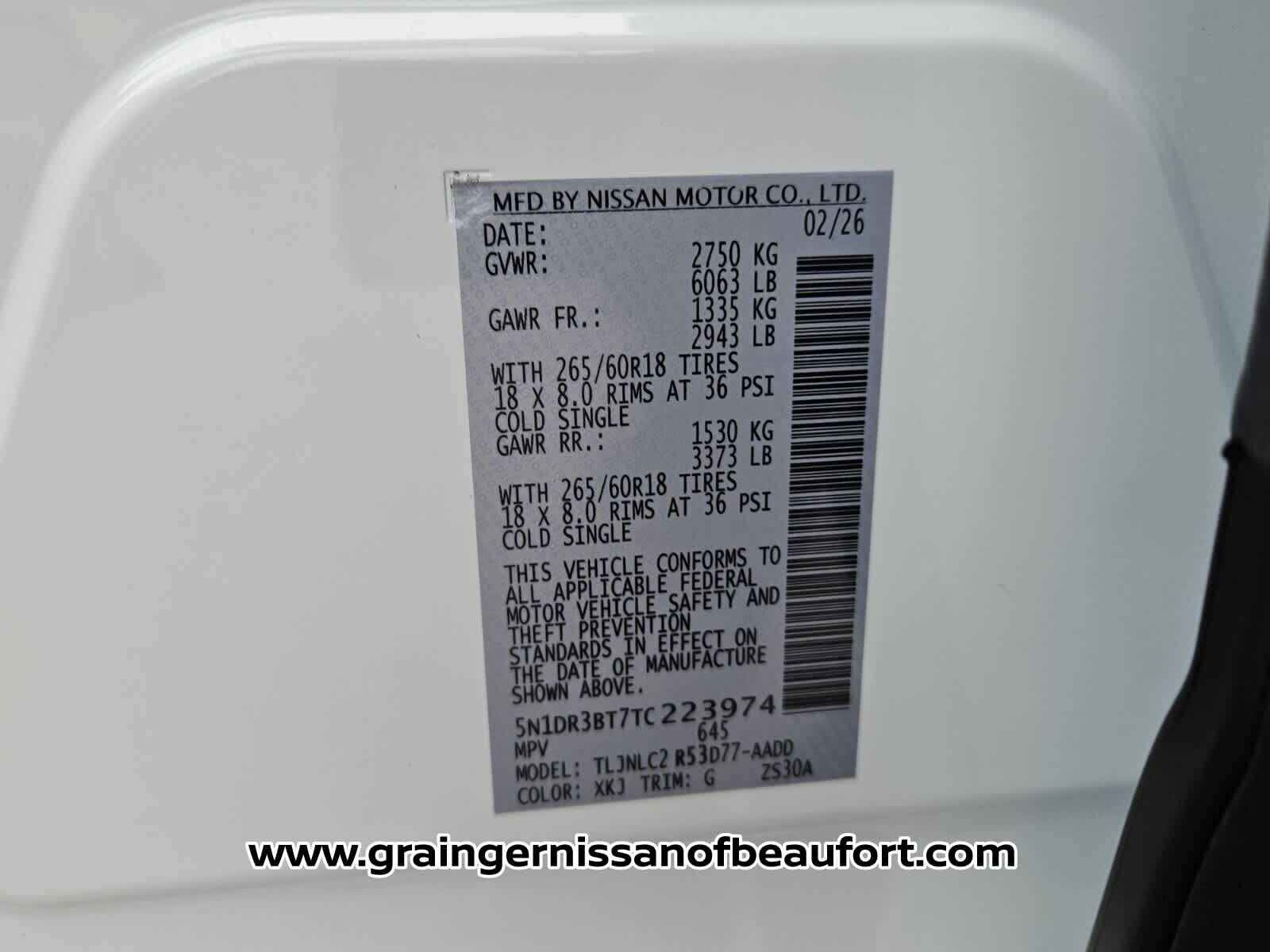 2026 Nissan Pathfinder Rock Creek