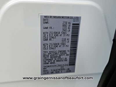 2026 Nissan Pathfinder SL