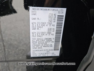 2026 Nissan Pathfinder SL