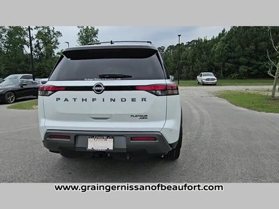 2026 Nissan Pathfinder Platinum