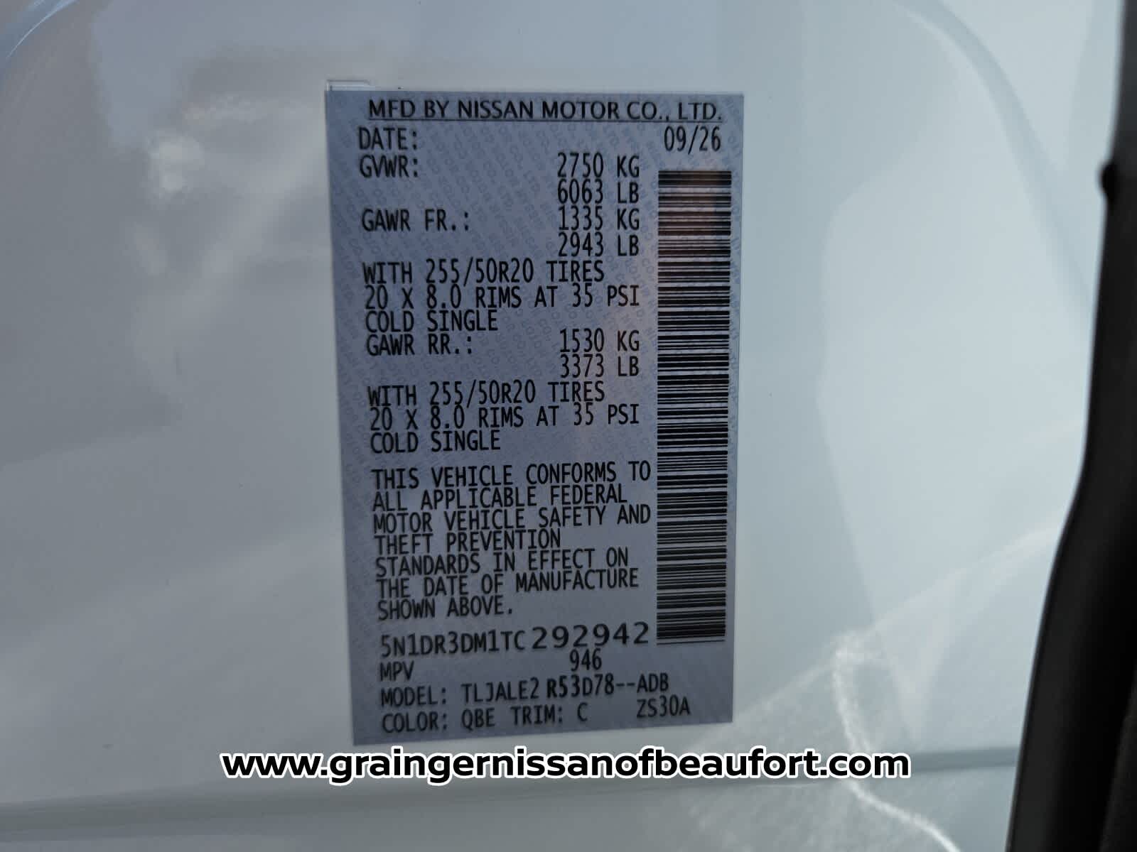 2026 Nissan Pathfinder Platinum