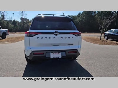 2026 Nissan Pathfinder Platinum