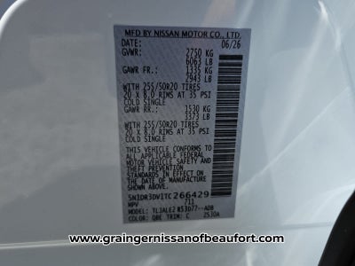 2026 Nissan Pathfinder Platinum