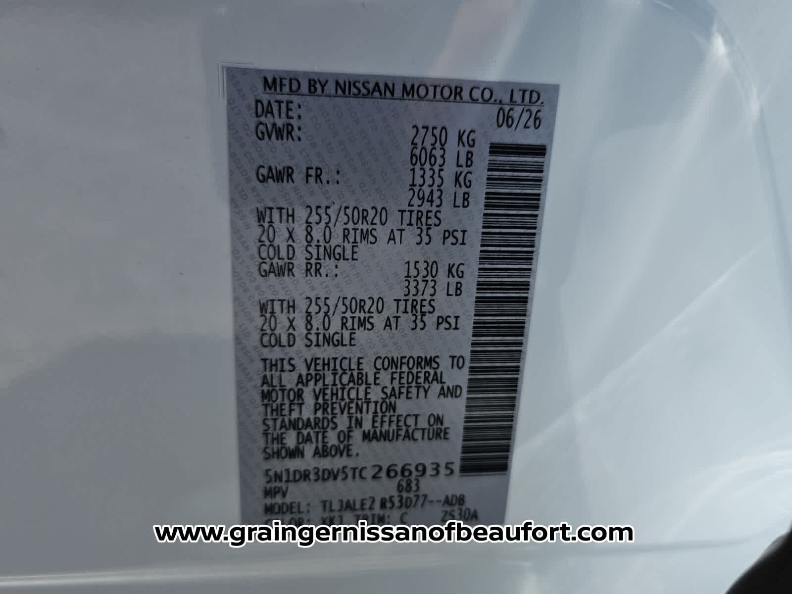 2026 Nissan Pathfinder Platinum