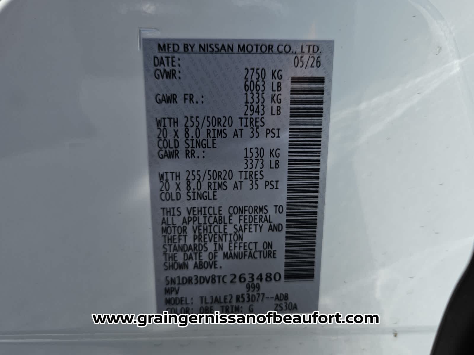 2026 Nissan Pathfinder Platinum
