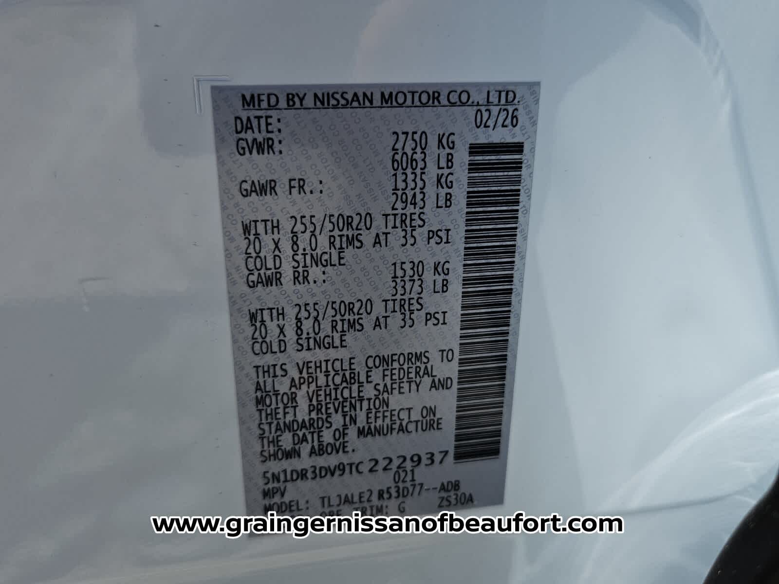 2026 Nissan Pathfinder Platinum