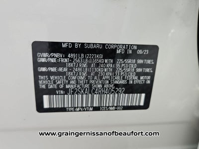 2024 Subaru Forester Limited