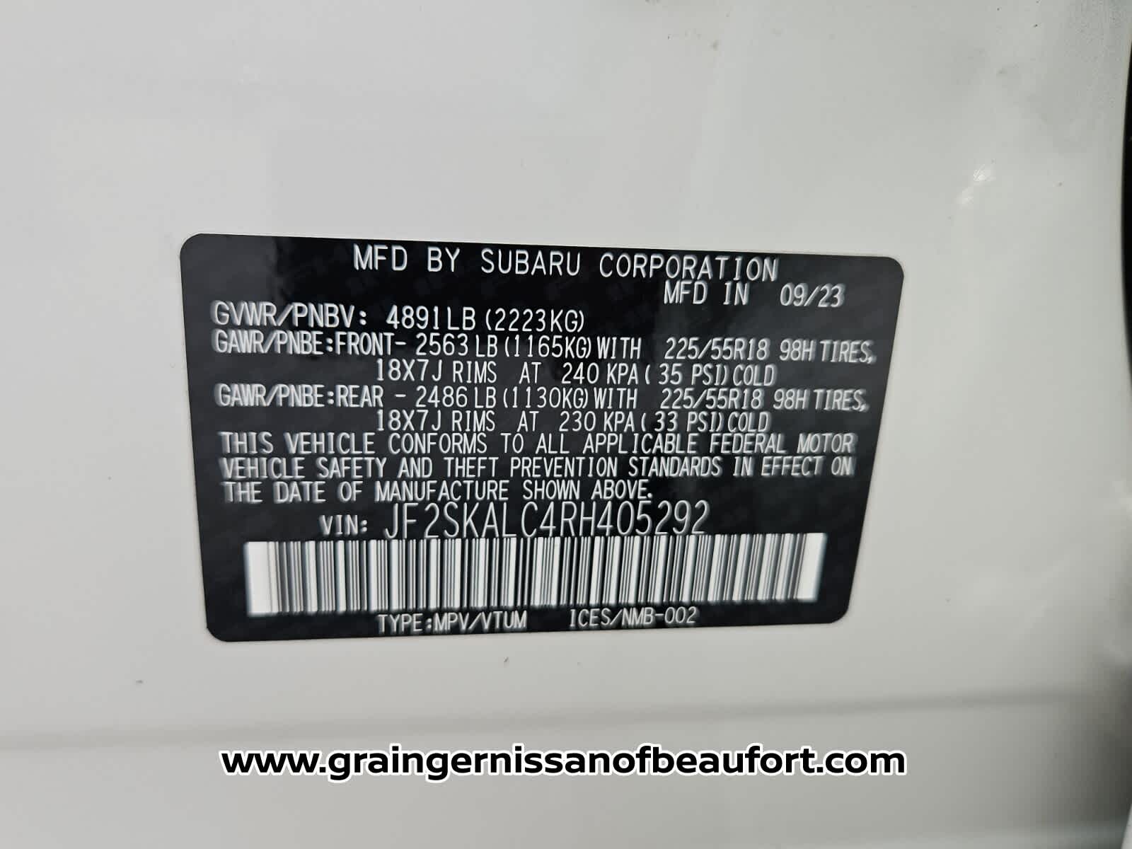2024 Subaru Forester Limited