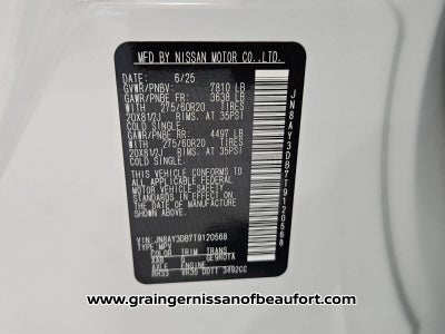 2026 Nissan Armada PRO-4X