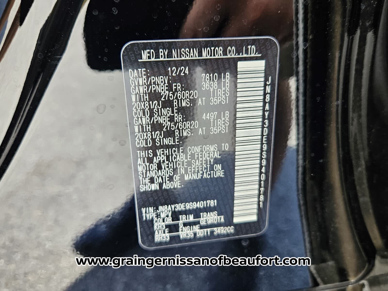 2025 Nissan Armada PRO-4X