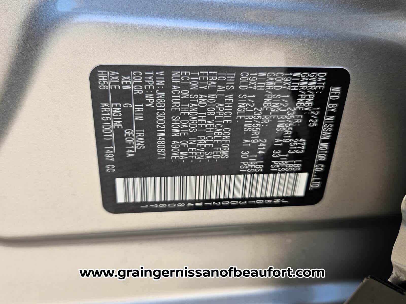 2026 Nissan Rogue Platinum