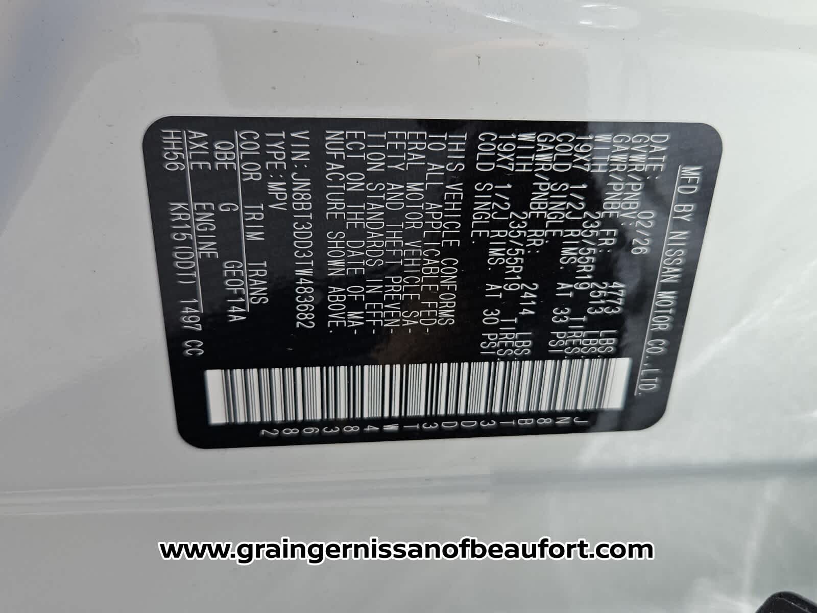 2026 Nissan Rogue Platinum