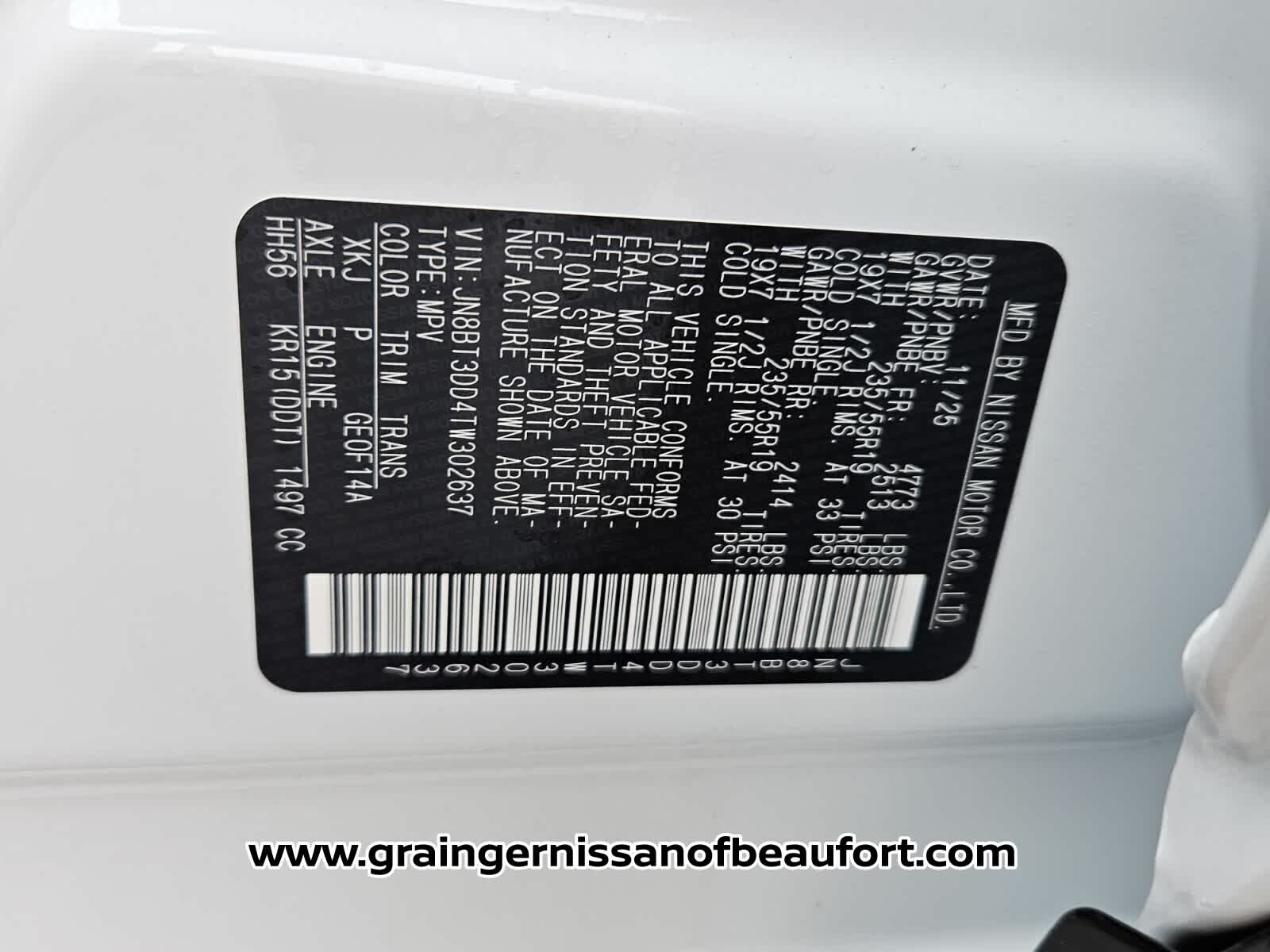 2026 Nissan Rogue Platinum