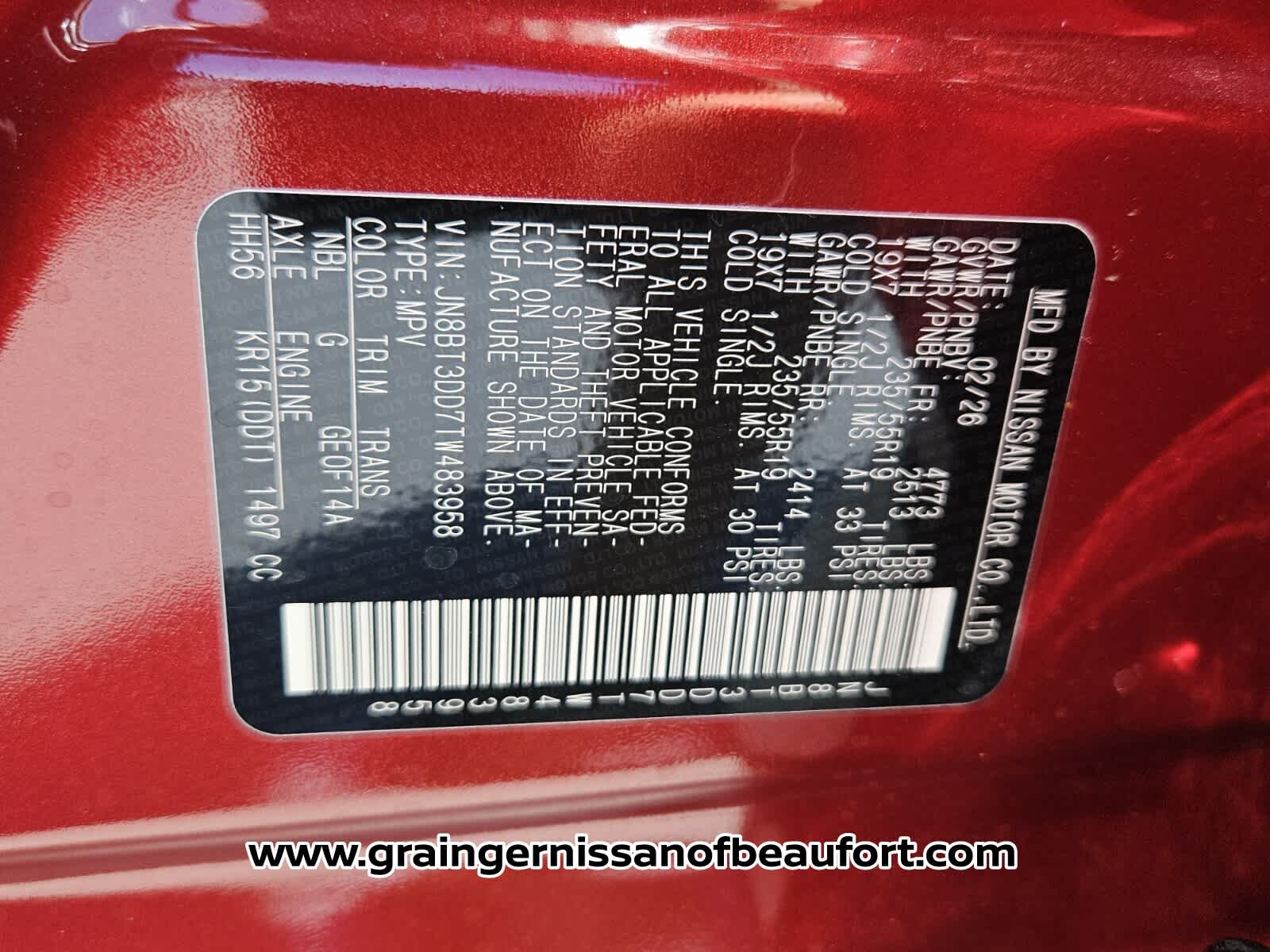 2026 Nissan Rogue Platinum