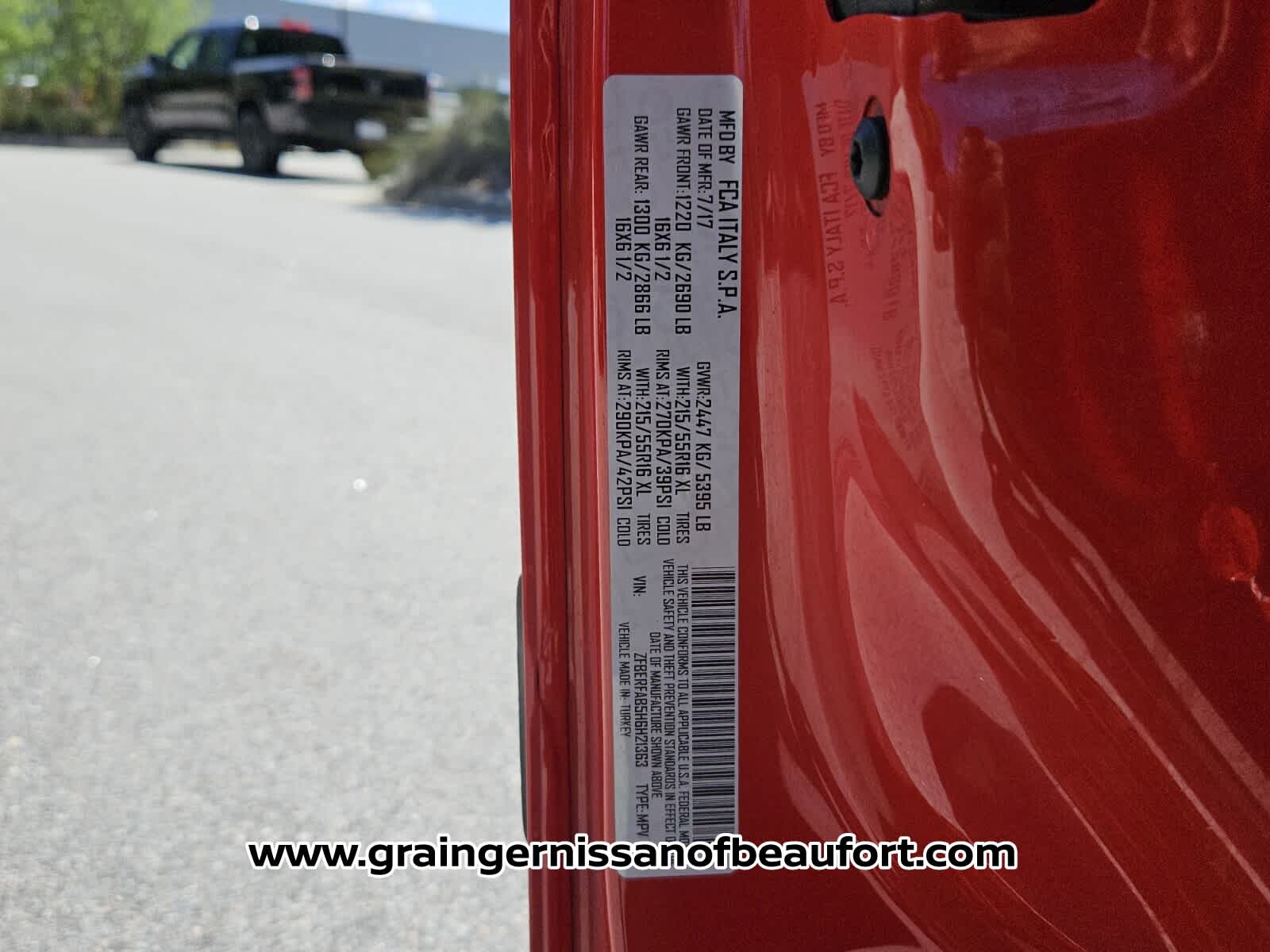2017 RAM ProMaster City Cargo Van Tradesman