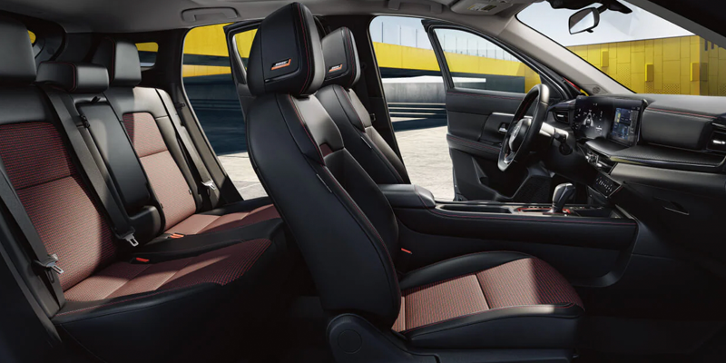 Interior seating of the 2026 Nissan Kicks