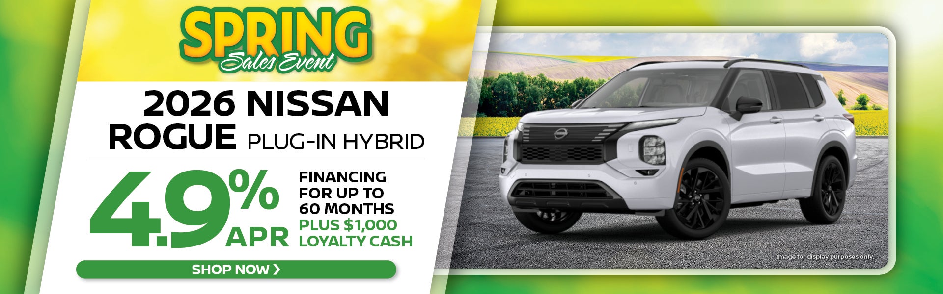 Nissan Rogue Plug-In Hybrid Special Offer